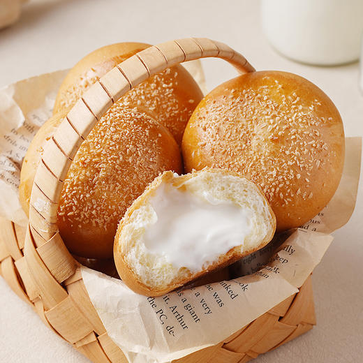 安居尔 新疆爆浆手工酸奶包 传统手工制作美食 商品图2