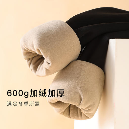 【含100%绵羊毛】600g加厚女士打底裤防风抗寒棉裤芭比裤女士加厚芭比裤 商品图3