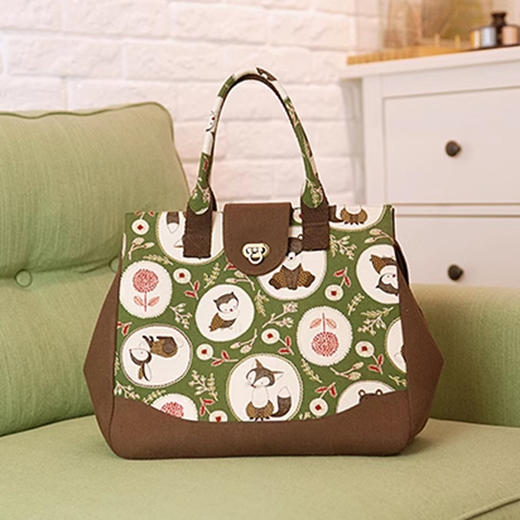 裁缝学苑AQ379多层手提包女士上班通勤手拎包纸样手腕包样板 商品图5