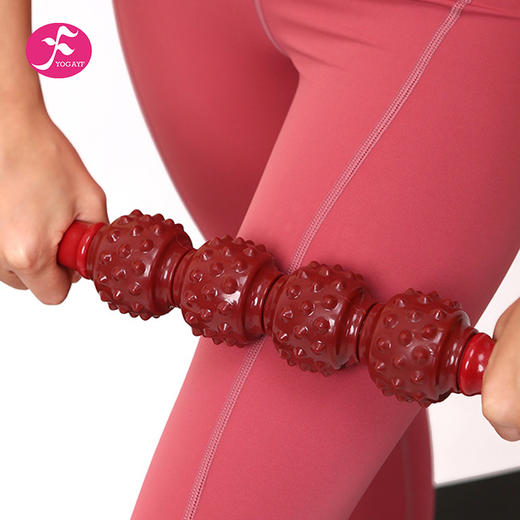 一梵经络疏通磁疗棒按摩棒瑜伽滚轮肩颈椎腿部理疗松解按摩狼牙擀筋棒【CLAMB】单位：/个 商品图7