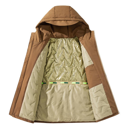 【石墨烯】【新款DXC】大依优型大码连帽棉服保暖棉衣加厚加肥加大上衣男士外套胖子潮款 商品图6