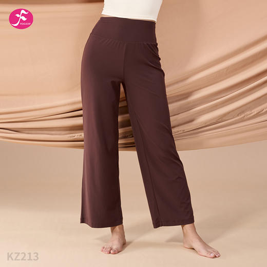 一梵新款有T线浮云裤阔腿直筒裤2个色休闲瑜伽裤子 商品图5