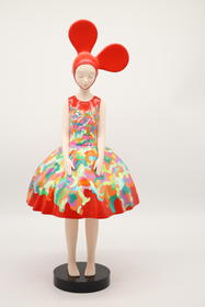 叠山红-然女孩-陈欣