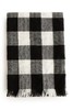NOIR 黑白格纹毛边围巾 725 商品缩略图3