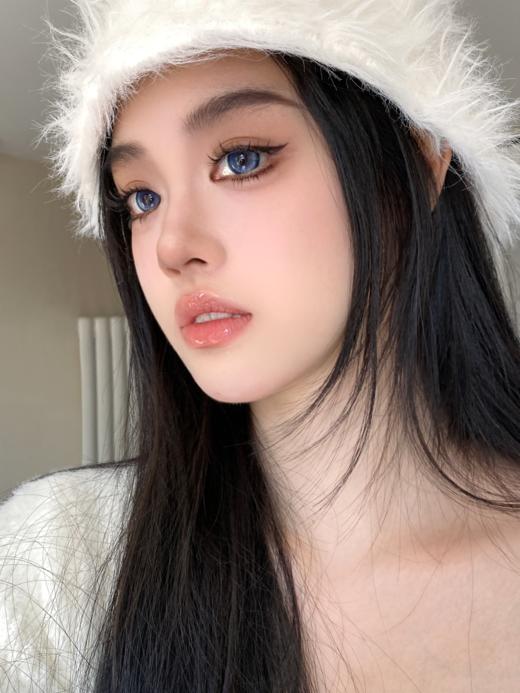 【大直径】MOREA-清泉羽翼蓝-14.5mm 【年抛 0-1000度 含525/575】 商品图1