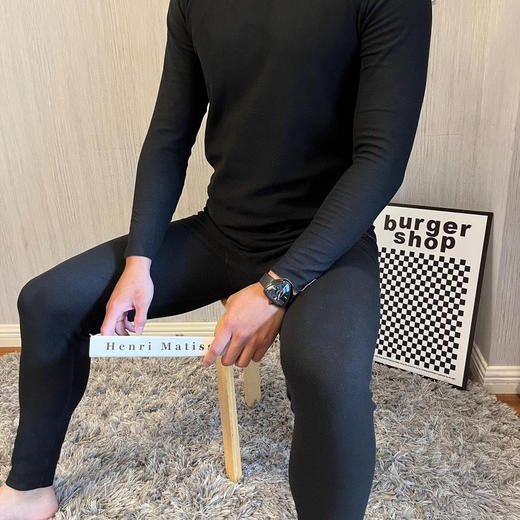 //【安家美德绒保暖套装男款】泼天大捡漏‼️安家美品牌保暖大清仓来袭❗️不赔钱不卖的那种，厂里纯亏出货换钱过年，山姆撤柜正品、出口欧洲原单，统统赔钱甩货，都是绝版好货 商品图4