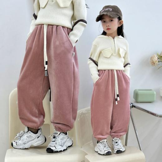 【FBX梵贝星男女童A类轻暖卫裤】❗️ 版型，颜值，做工通通都在线🌷 ❗ 家里“小神兽们”保暖裤都备了吗？ 超柔轻暖卫裤🔥 商品图4