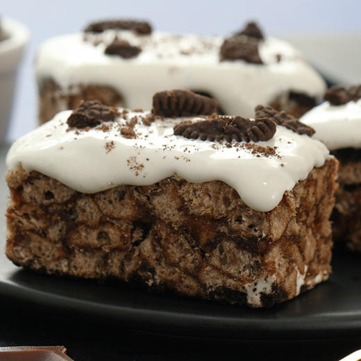 【29.9到手100包！奥巧慕斯奶盖沙琪玛】浓厚醇香，每一口微甜不腻，香浓可可，多多巧克力饼干脆，早餐代餐下午茶休闲零食L 商品图2