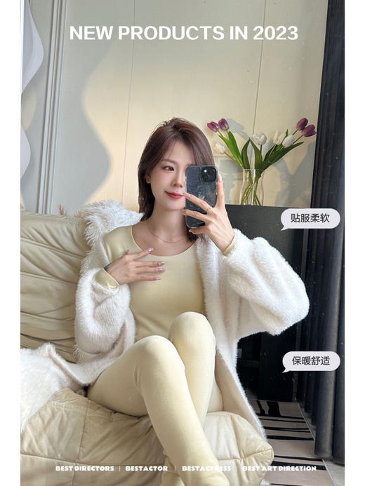 //【安家美德绒保暖套装女款】泼天大捡漏‼️安家美品牌保暖大清仓来袭❗️不赔钱不卖的那种，厂里纯亏出货换钱过年，山姆撤柜正品、出口欧洲原单，统统赔钱甩货，都是绝版好货 商品图1