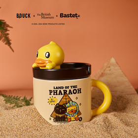 大英博物馆Bastet X B.Duck小黄鸭系列手机支架马克杯