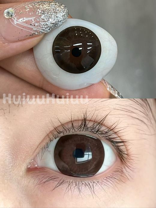 【春节不打烊】【半年抛大直径】sincecon-新品系列-大奶油杯/黑色婚纱/焦糖捧花/浆果茶茶/野果果-14.5mm【0-800度 无525/575】 商品图2