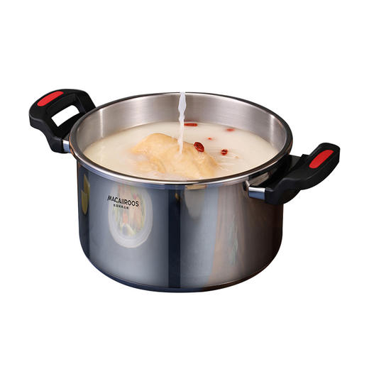 迈卡罗不锈钢无极旋合高压锅MC-Y24G3 商品图3