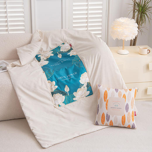 芳恩 炫彩数码印花抱枕被 商品图0