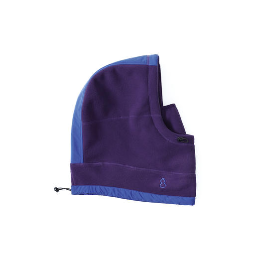 吃茶去chichaqu24秋冬户外抓绒摇粒绒可拆卸头套拼接面罩围脖防寒 商品图5