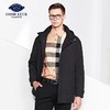 《90白鹅绒》系列  德鲨24秋冬新品 男士工装连帽时尚休闲羽绒服FR16563 商品缩略图0