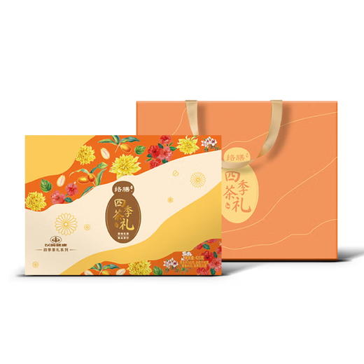 以岭健康络膳四季茶 425克/盒、苦养+洛神花+雏菊+金桔干 商品图2