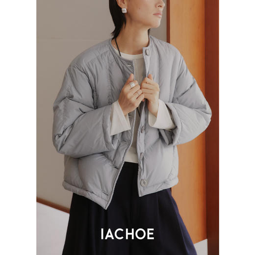 棉仓3561515006-秋冬新品95白鹅绒轻量级小南瓜羽绒服短外套 商品图1