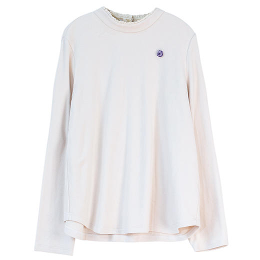 牧衣游原创净色套头衫长袖T恤女 限量福利款 玳玳不支持会员折 商品图4