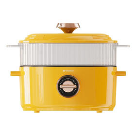 SANSUI 煮锅2.5L多功能火锅S-HG1526