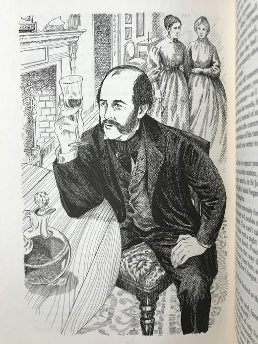 威尔基·柯林斯《白衣女人》 12幅插图 精装16开带书匣 商品图12