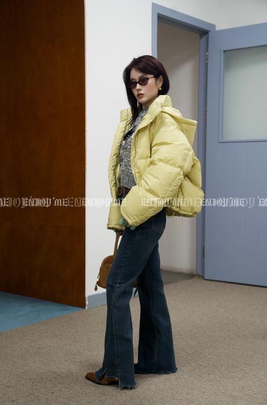 【门店同款】ENJOY冬季从“绒”冬日简约韩版带帽羽绒服 159852483 商品图10