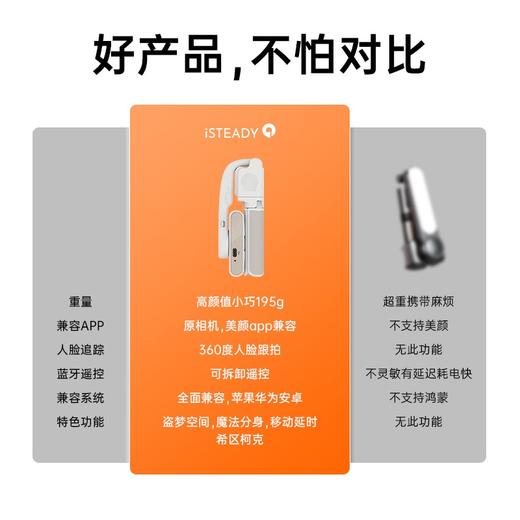 浩瀚卓越  小Q 智能稳拍杆 商品图2