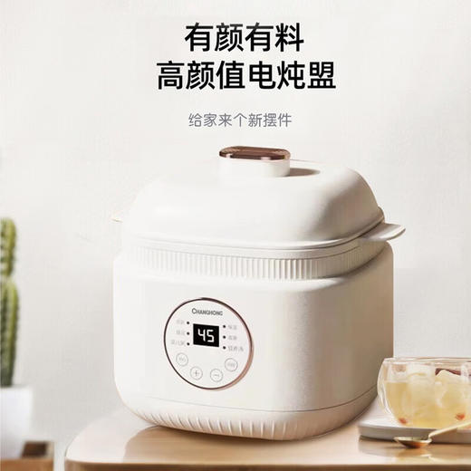 长虹CDG-LP40电炖锅1L白色 商品图4