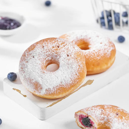 蓝莓夹馅甜甜圈 商品图0
