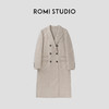 ROMI STUDIO燕麦驼大衣外套23AWW786 商品缩略图0