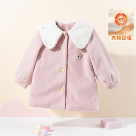 迪士尼女童冬季夹棉保暖外套234DS1188