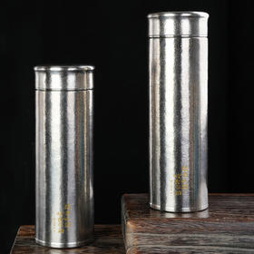 暗香疏影/简雅/纯钛保温杯/T型/双层纯钛高档水杯户外旅行焖泡茶杯