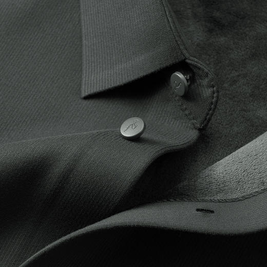 【加绒】【新款DPF】大依优型大码弹力加绒长袖衬衫男装加肥加大体恤大号上衣胖子休闲商务 商品图7