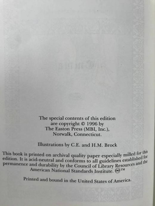 简·奥斯汀《爱玛》 布洛克兄弟12幅彩色插图 豪华皮装大32开 商品图4