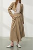 ANSUABEL 浅卡其色设计款西装半裙套装 19131 商品缩略图2