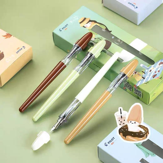 百乐卡利贵妃钢笔奶茶系列/颜色随机或指定 商品图4