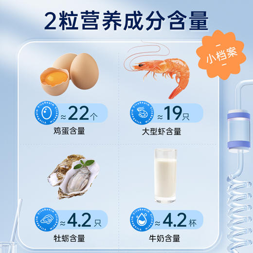 VitaRealm 维乐原 儿童无腥味鱼油DHA 40粒/瓶 商品图5