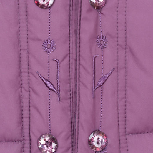 加厚加大码老年人内外穿棉服，短款圆领妈妈装棉内胆外套小棉袄RZ-777 商品图4