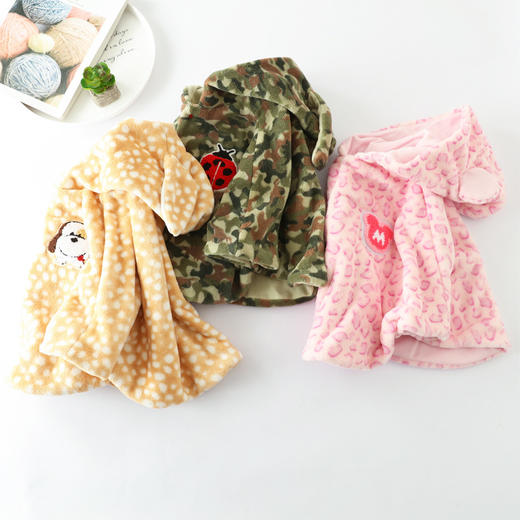 【可爱披肩婴儿披风斗篷，防风保暖，适合男女宝宝】婴儿披风斗篷 秋冬外出防风 可爱披肩儿童 男女宝宝加厚保暖上衣-QQ 商品图1