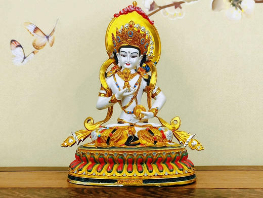 预售彩绘金刚萨埵摆件（ 高15cm） 商品图0