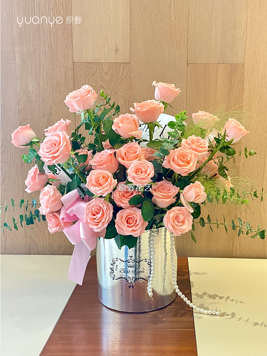 【浪漫独特的爱】2选1 玫瑰抱抱桶