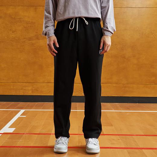 LUSHISILUSHISI冲刺时刻刺绣卫裤休闲裤松紧腰LOGO户外登山重磅运动长裤 商品图1