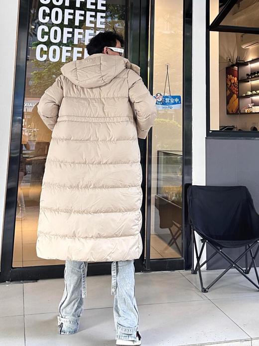 2024秋冬新款lulu家九格长款羽绒服鹅绒（UY*SS） 商品图2