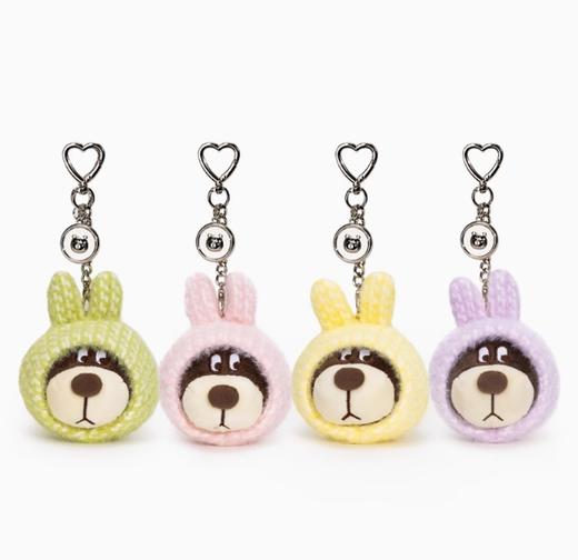 小熊汉斯新兔头汉斯粉挂件 商品图1