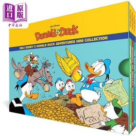 预售 【中商原版】华特迪士尼唐老鸭历险记迷你系列 Walt Disney Donald Duck Adventure Mini Collection 英文原版 Carl Barks