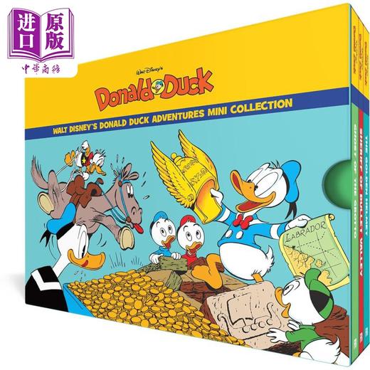 预售 【中商原版】华特迪士尼唐老鸭历险记迷你系列 Walt Disney Donald Duck Adventure Mini Collection 英文原版 Carl Barks 商品图0