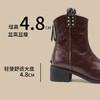 品质好货 | Safiya/索菲娅2024加绒英伦时装百搭尖头骑士短靴 SF44118704 商品缩略图1