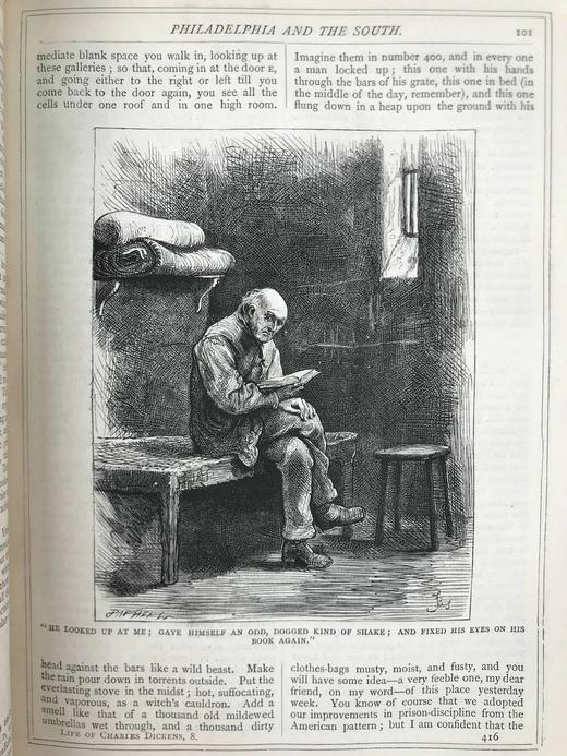 约19世纪后期 约翰·福斯特《狄更斯传》 40幅插图 真皮精装16开 商品图9