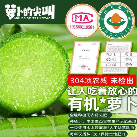 CCTV常驻嘉宾！【萝卜的尖叫】好萝卜自己会吆喝 ！平均糖度近10度 口感鲜嫩 甘甜回味 爽脆迷人 除部分偏远地区全国包邮 商品图11