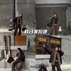 新品上身 | 棕色系列，预习一下冬日穿搭🍫🍂