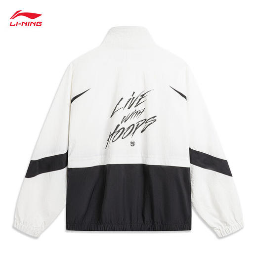 李宁反伍BADFIVE男子抗菌防晒风衣24秋季宽松无帽运动风衣AFDU419 商品图2